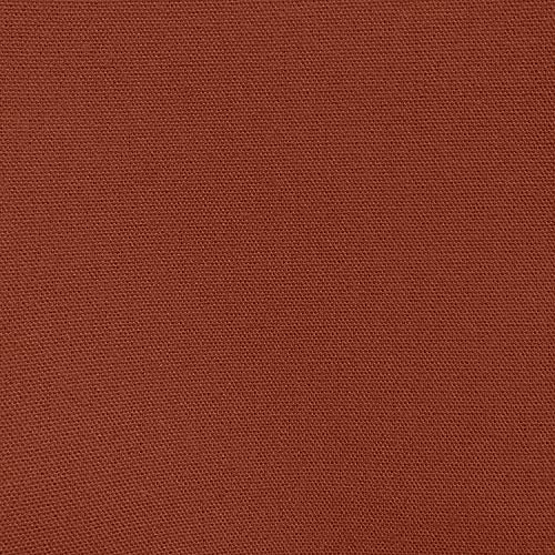 Ultimate Textile 17x17-Inch Cotton-Feel Cloth Napkins, Burnt, Set of 12 - Image 3