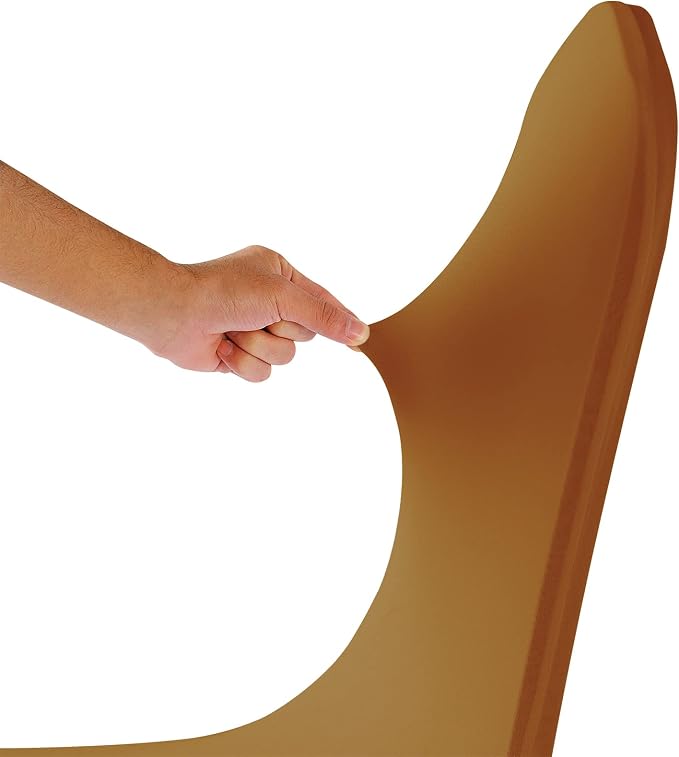 Spandex Chair Covers, 25PCS, Washable Protector for Living Room, Party, Banquet, Wedding, Hotel (Gold) - Image 6