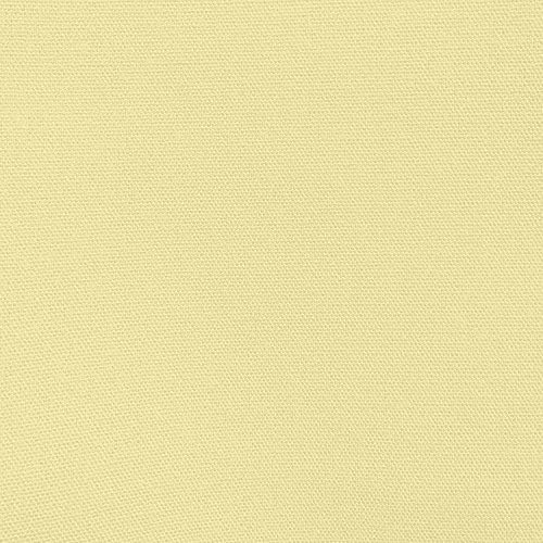Ultimate Textile 72-Inch Round Cotton-Feel Tablecloth, Cornsilk, 2 Pack - Image 2