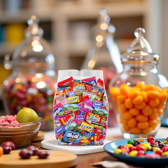 Bulk Candy Variety Pack - 2lb Bulk Candy Individually Wrapped Candy for Easter Eggs, Pinatas, Parades, Party Favors, Goodie Bags & Candy Buffets - Easter Candy Bulk Bag - 2 Pounds
