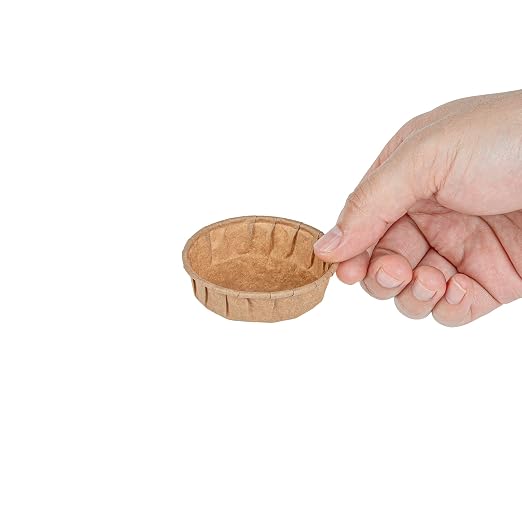 Restaurantware-Sustain 1 Ounce Portion Cups, 100 Disposable Condiment Cups - Compostable, Versatile, Kraft Paper Sample Food Cups, Stylish, For Serving Dips, Jams, Sauces, Nuts, And More - Image 12