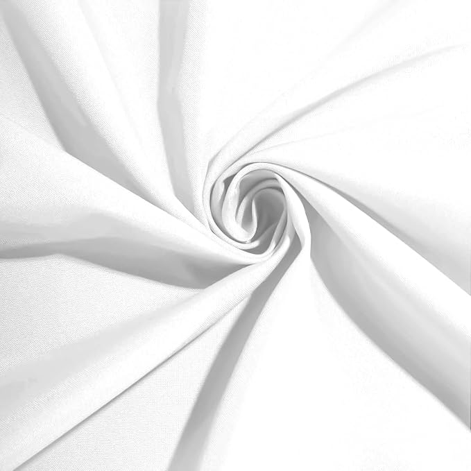 Tableclothsfactory Premium Pack of 100 Premium White 20" x 20" Washable Polyester Napkins Great for Wedding Party Restaurant Dinner Parties for Party & Decorations - Image 3