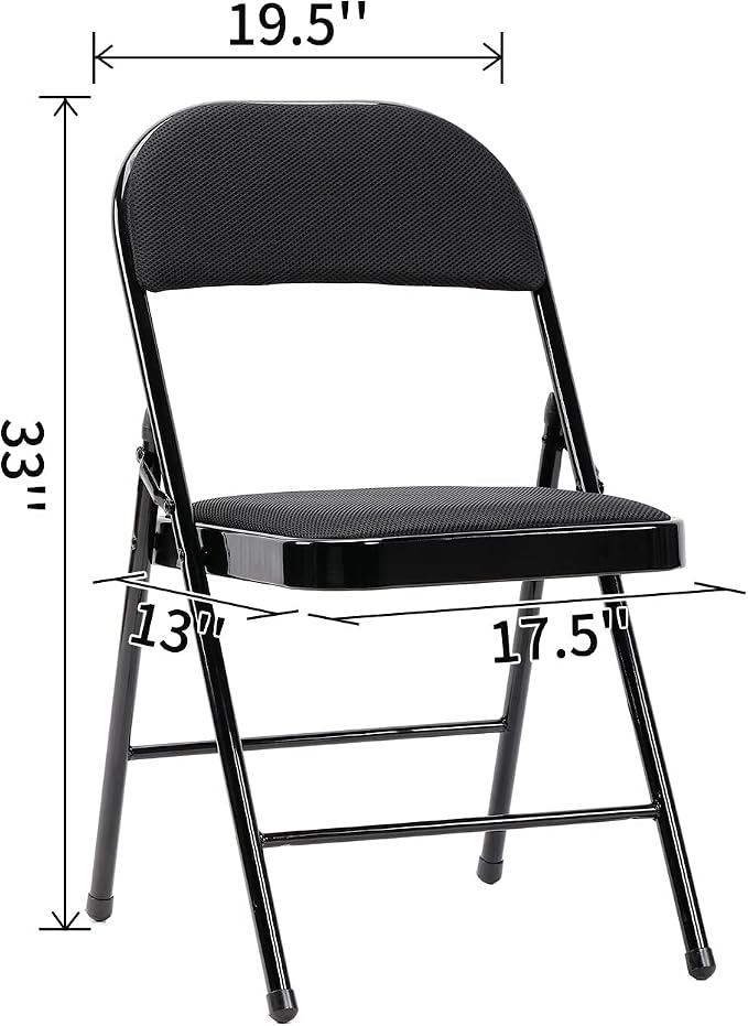 bricia 12 PCS Gold Stretch Spandex Folding Chair Slipcovers, Dining Room Chair Covers Stretch Chair Slipcovers Protector for Wedding, Banquet, and Party - Image 2