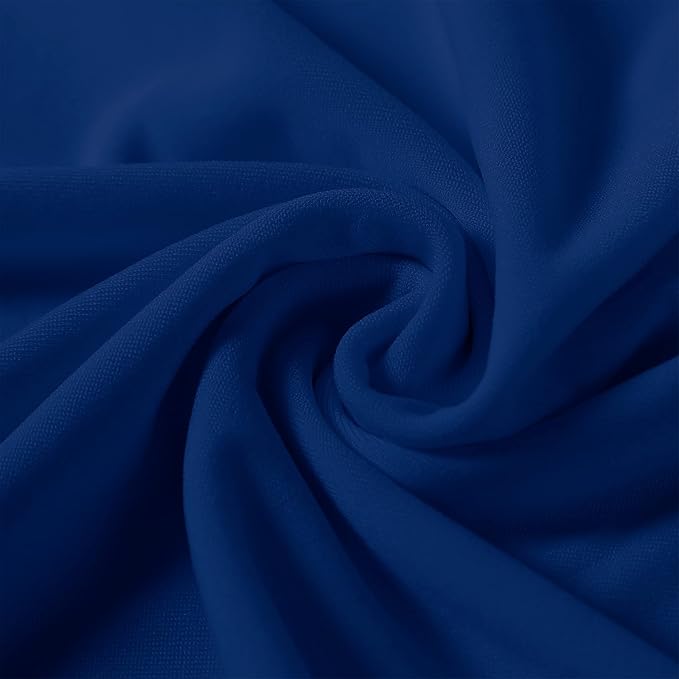 Spandex Chair Covers, 25PCS, Removable Washable Protector for Living Room, Party, Banquet, Wedding, Hotel (Classic Blue) - Image 4