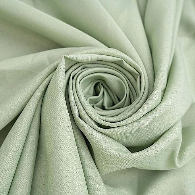 Balsa Circle 6 pcs 120 inch Sage Green Round Tablecloths Polyester Fabric Table Cover Linens for Wedding Party Reception Banquet Events Kitchen Dining - Image 4