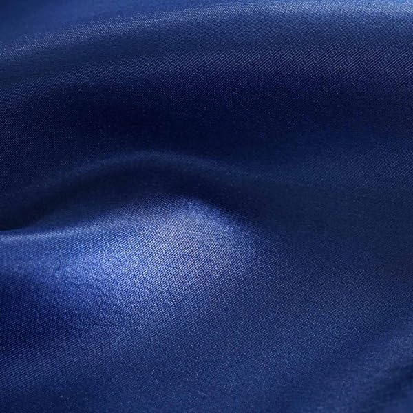 Balsa Circle 10 Navy Blue Satin Elegant Chair Cover Bows Sashes Wedding Banquet Decorations Party Supplies Engagement Events Reception - Image 6