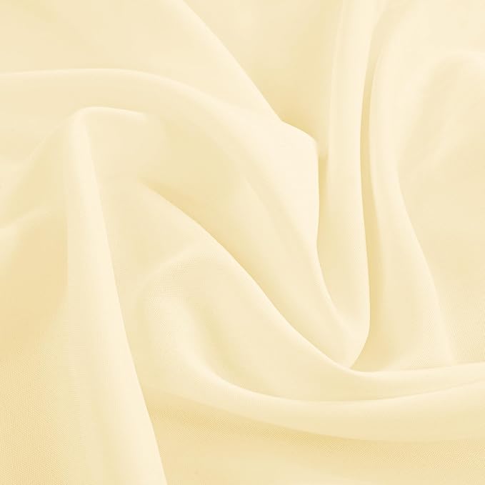 10 Packs 90 Inch Beige Round Polyester Tablecloths | Table Cover for Round Tables, Stain and Wrinkle Resistant Washable Table Cloth, Perfect for Wedding Banquet Parties - Image 7