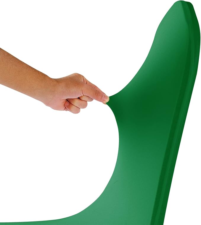 Spandex Chair Covers, 12PCS, Washable Protector for Living Room, Party, Banquet, Wedding, Hotel (Emerald) - Image 6