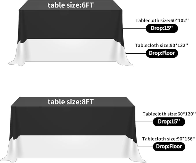 Cupuamon Rectangle Tablecloth 90x156 inch Washable Polyester Fabric Table Cloth for Wedding Party Dining Banquet Decoration（90x156, Orange） - Image 3