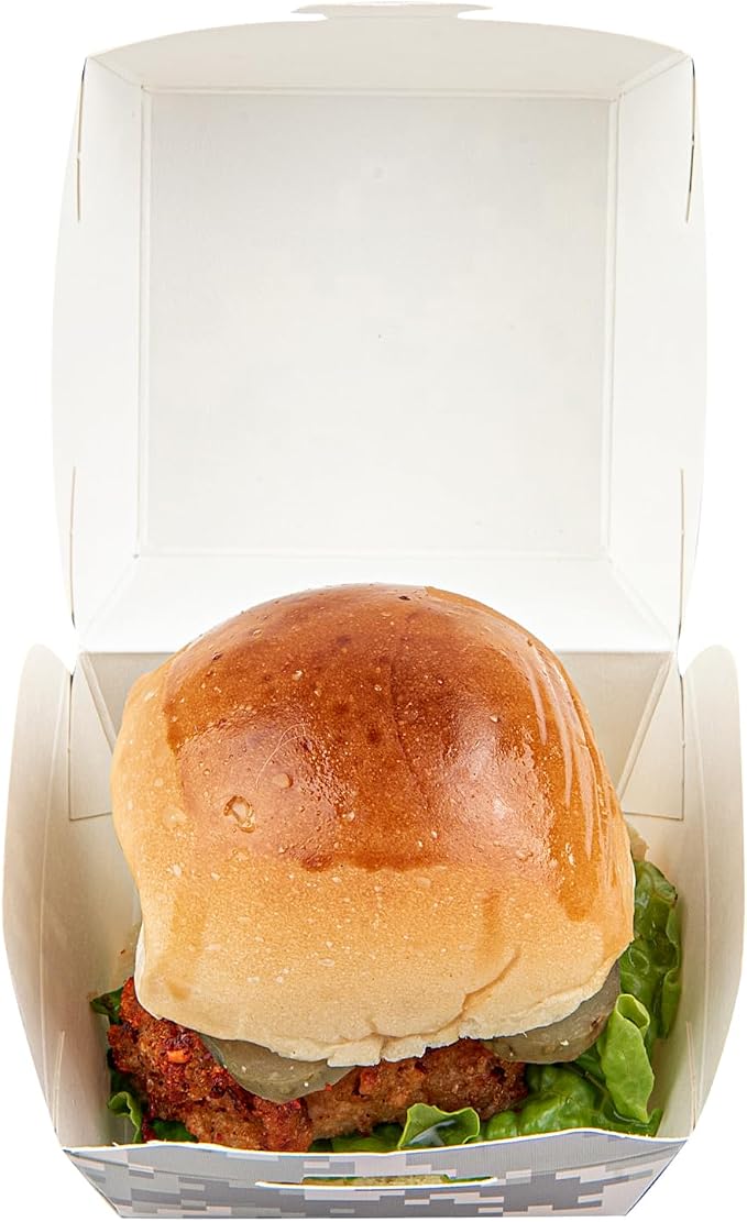 Restaurantware Camouflage Paper Slider Box, 2.5 x 2 In, 100 Pack - Image 10