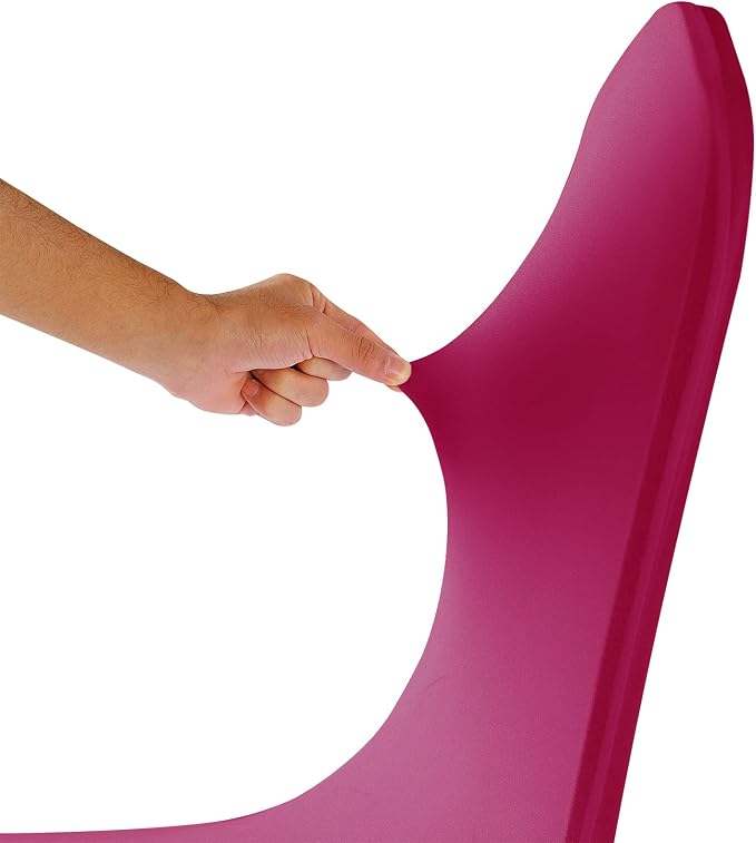 Chair Cover, 12PCS, Fuchsia, Spandex, Living Room, Removable, Protector, Stretch, Party, Banquet, Wedding Event, Hotel - Image 6