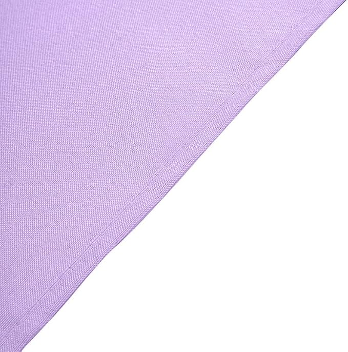 Balsa Circle 6 pcs 90 inch Lavender Round Washable Polyester Easy-Care Tablecloth for Indoor and Outdoor Bridal Shower Wedding Table Buffet Table Parties Kitchen Dining - Image 7