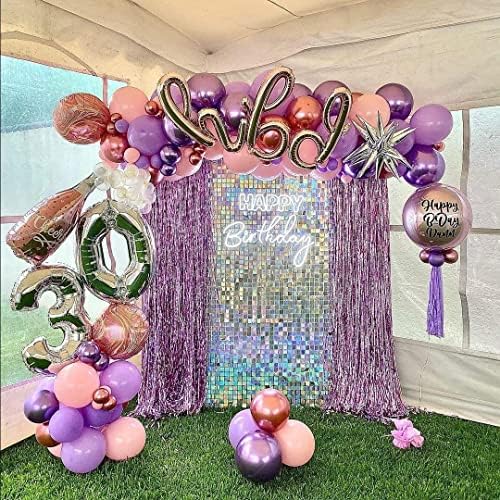 Silver Shimmer Backdrop Wedding Disco Backdrops Sequin Wall Panels - Image 6