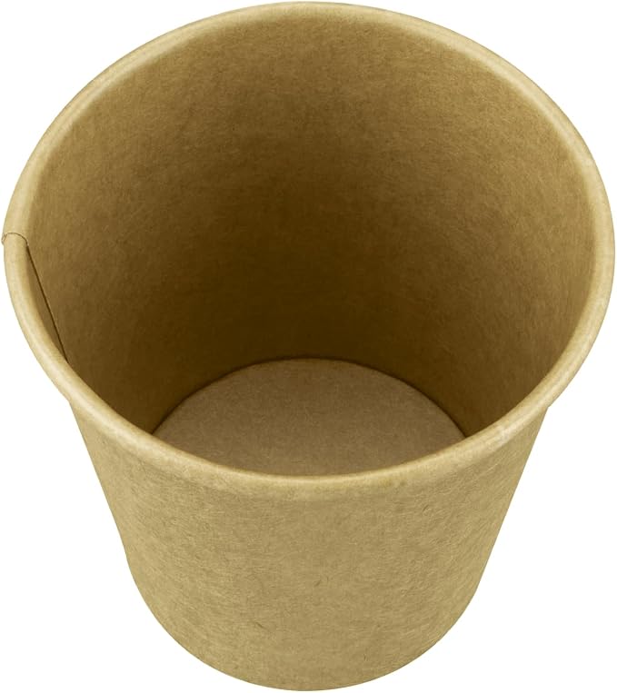 Karat 10 oz Coffee Cups, Disposable Paper Hot Cups Kraft, 90mm, 1000ct | C-K510K, Double Poly Lined, Leak-Resistant Design, Restaurants and Cafes, Tea Service, Hot/Cold Beverages - Image 9