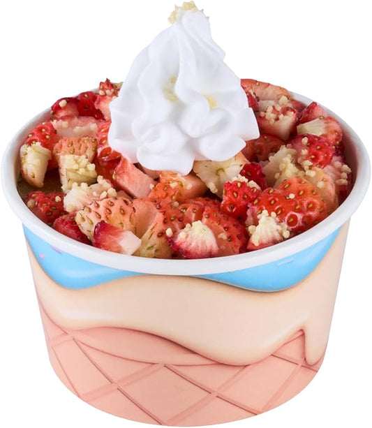 Restaurantware Ice Cream Cups 200 Pack of 8 oz Leak-Resistant Disposable Dessert Bowl Frozen Yogurt Cup Round Paper Container For Cold And Hot Desserts by Restaurantware