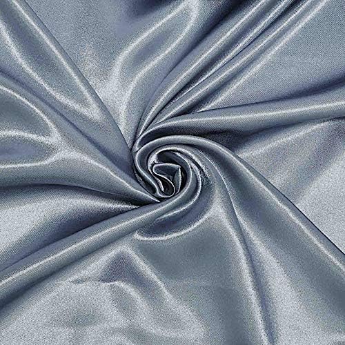 100 Dusty Blue Satin Chair Sashes Bows Ties for Wedding Decorations Party Supplies Events Chair Covers Decor Banquet Reception - Image 6