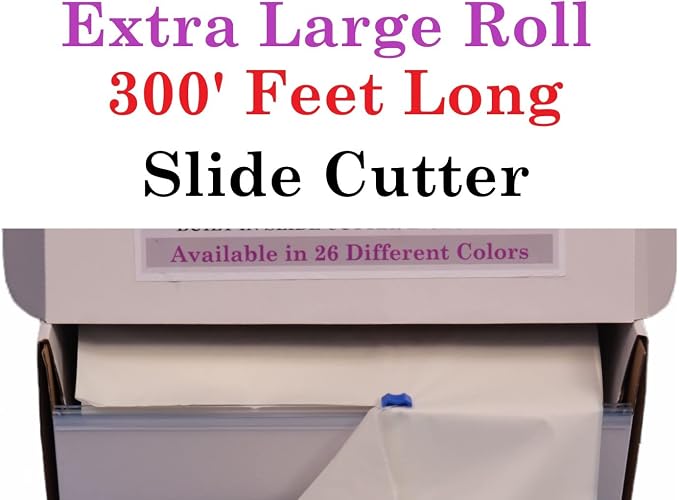 QSD Black with Gold Dots Premium Banquet Tablecloth Roll 54" x 300' Feet Long (26 Colors) Quality Supplies Direct (Extra Large Roll) - Image 4