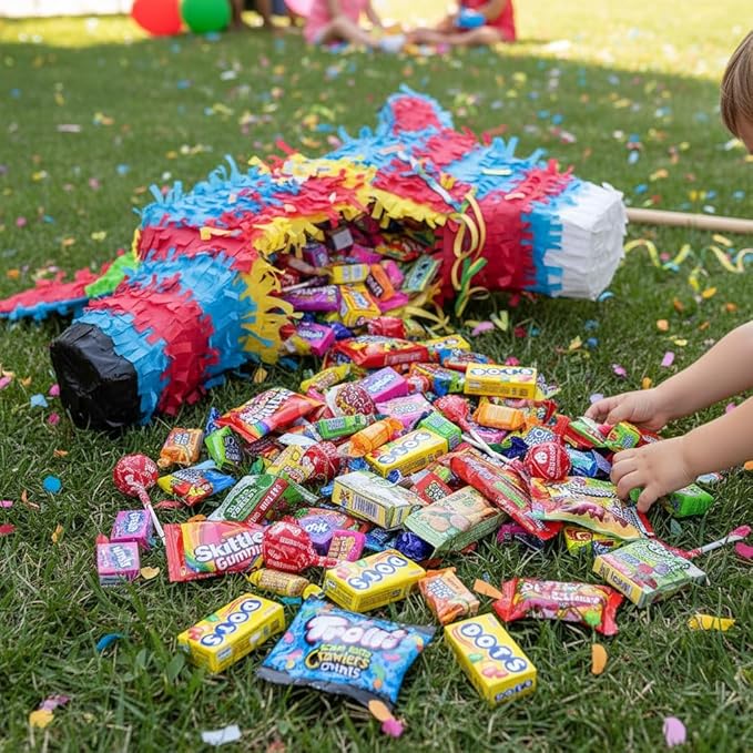 Bulk Candy Variety Pack - 2lb Bulk Candy Individually Wrapped Candy for Easter Eggs, Pinatas, Parades, Party Favors, Goodie Bags & Candy Buffets - Easter Candy Bulk Bag - 2 Pounds