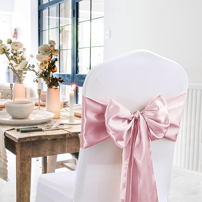20 Pack Satin Table Runner 12 X 108 Inch Silk Table Runner for Party,Wedding, Birthday, Banquets,Decoration(Rose Gold) - Image 6