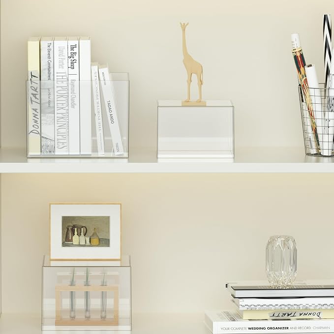 6 Pcs Clear Acrylic Boxes for Display as Buffet Risers and Stands, Food Risers for Party, Table, Stands, including 8", 7", 6", 5", 4", 3" (Small, 6Pcs, Clear) - Image 5