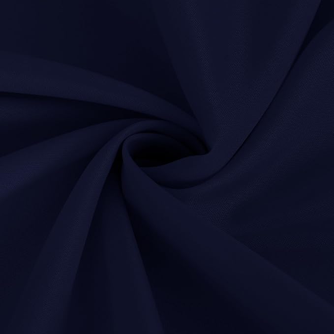 Fitable 6 Pack Navy Tablecloths 70 Inch Round for 36"-48" Tables - Image 8