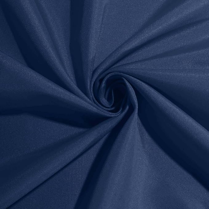 Tableclothsfactory Premium 100 Pack | Navy Blue Seamless Cloth Dinner Napkins, Reusable Linen | 20"x20" for Party & Decorations - Image 3