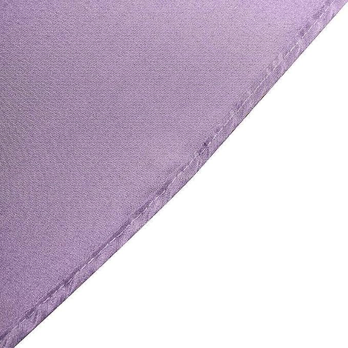 10 pcs 120 inch Amethyst Round Tablecloths Fabric Table Cover Linens | 120" Washable Fabric Table Cloth Covers for Wedding Party Polyester Reception Buffet Events Catering Dining Events Kitchen Dining - Image 3