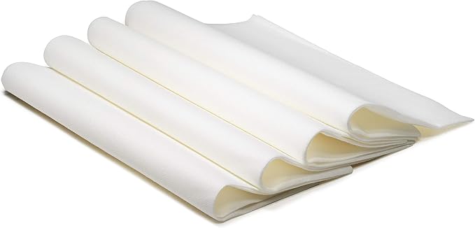 " OCCASIONS " 200pcs set (25 Guests)-Heavyweight Wedding Party Disposable Plastic Plate Set -25 x 10.5'' + 25 x 7.5'' + Silverware + Cups + Napkins (Sundance in White & Gold) - Image 4