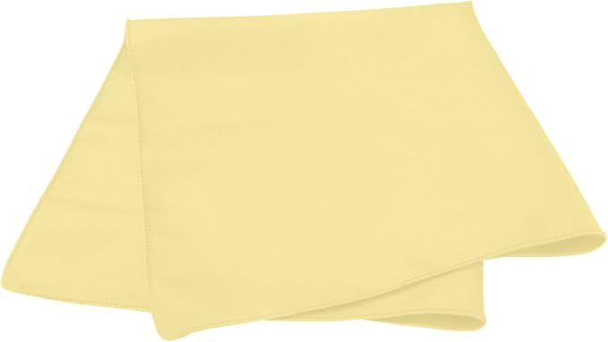 Ultimate Textile 17x17-Inch Polyester Cloth Napkins, Cornsilk, Set of 36 - Image 2