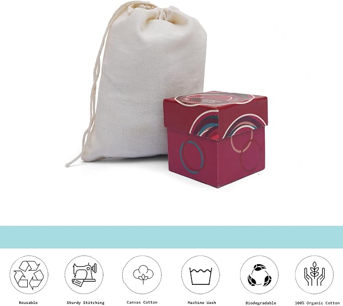 BigLotBags Pack of 25 (8 x 12 Inches) Premium Cotton Muslin Bags 100% Organic Cotton Single Drawstring Premium Quality Eco Friendly Natural Reusable Bags - Image 7