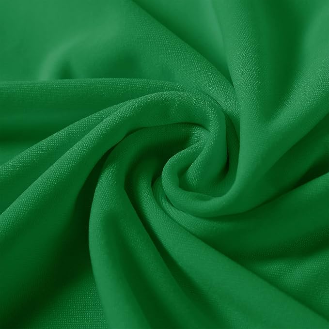 Spandex Chair Covers, 12PCS, Washable Protector for Living Room, Party, Banquet, Wedding, Hotel (Emerald) - Image 4