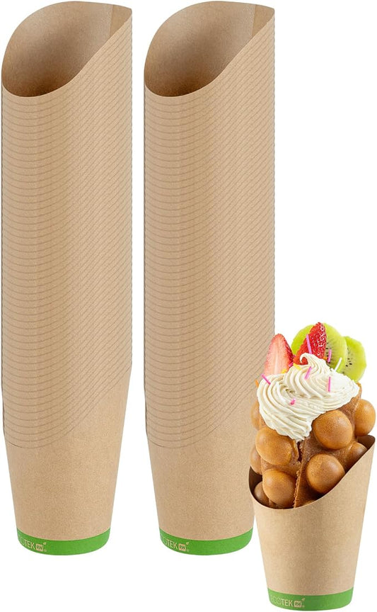 Restaurantware Kraft Paper Cups 100 Count 12 oz Drinking Cups Disposable Beverage Container PLA Lined Round Brown Sustainable Drinkware For Hot And Cold Drinks by Restaurantware