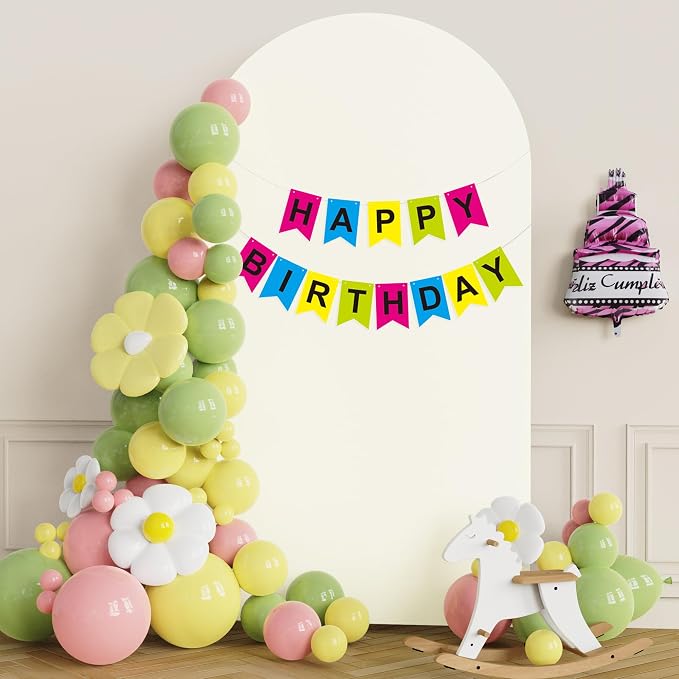 Putros Arch Backdrop Stand and Cover Set, 7.2ft Arch Stand with Ivory Cover - Image 5