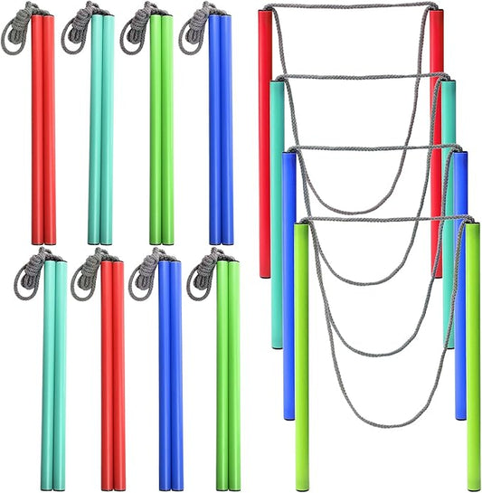 ZENFUN 8 Pcs Giant Bubble Wand, Big Bubble Wands, Giant Bubble Maker, Large Bubble Wand, Big Bubble Maker for Adults Party Favors, Bubble Solution Not Included