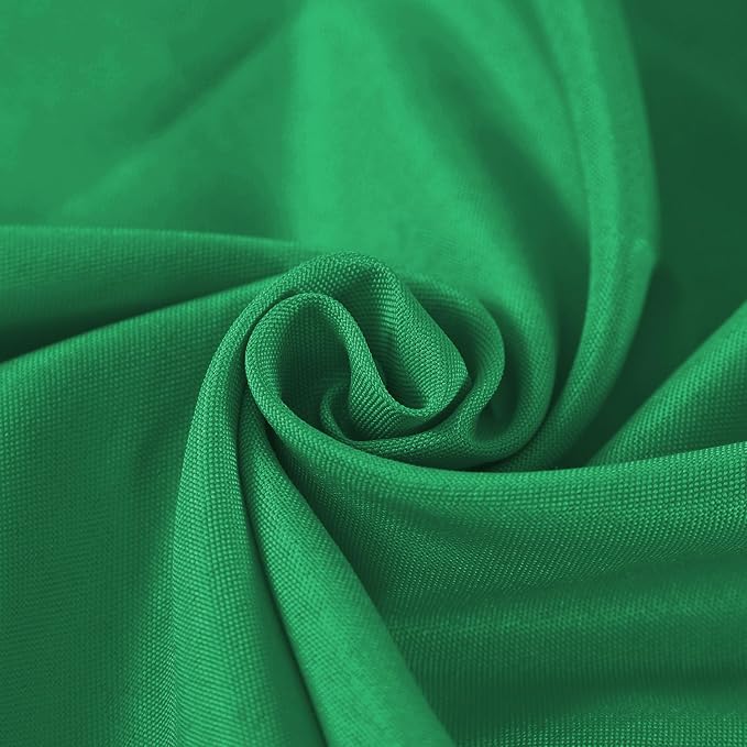 Fokitut 2 Pack Waterproof Square Tablecloth, 70x70 Inch, Stain Resistant and Wrinkle Polyester Table Cloth, Fabric Table Cover for Kitchen Dining, Wedding, Party, Holiday Dinner-Emerald - Image 4