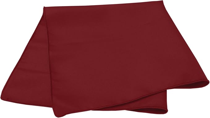Ultimate Textile 17x17-Inch Square Polyester Cloth Napkins, Brick Set of 36 - Image 2