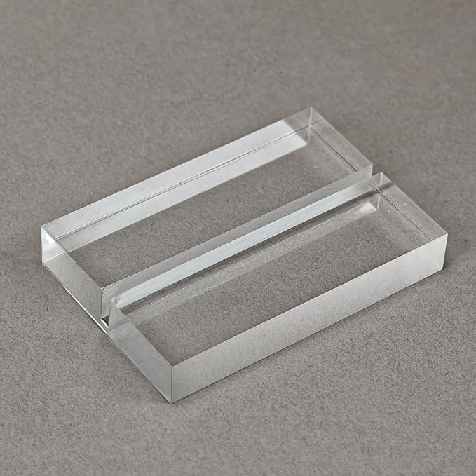 60 PACK Acrylic Sign Holders, Clear Acrylic Sign Stand,Acrylic Table Number Holder for Wedding Table Number/Sign/ by Toolsure