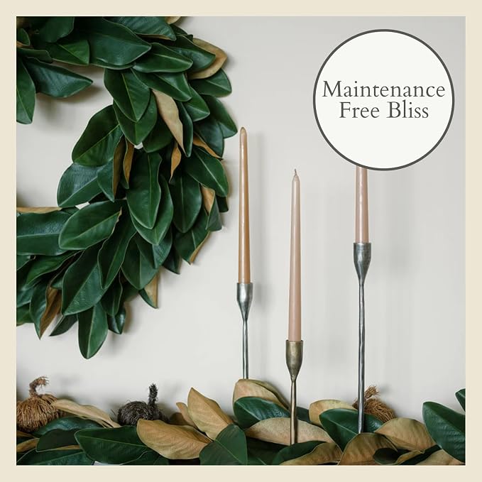 CG Hunter Holiday Christmas Garland, 9 ft | Realistic indoor and outdoor holiday greenery; premium artificial Christmas decoration for mantels, doors and entryways - Image 6