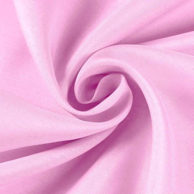 Efavormart Premium Cloth Napkins Set of 50, 20x20 Inch Pink Seamless Dinner Napkins, Washable Linen Table Napkin Cloth with Hemmed Edges for Weddings, Party and Banquet - Image 3