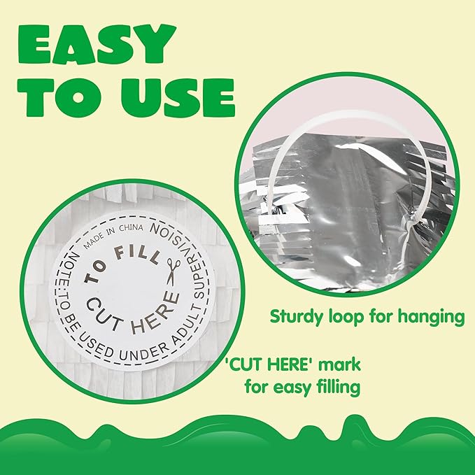 Tequila Bottle Pinata with Stick for Adult Party Decorations, Fun Fiesta Taco Party, Event Photo Props, Mexican Theme Decoration, Carnivals Festivals, 9.8W x 15.7H