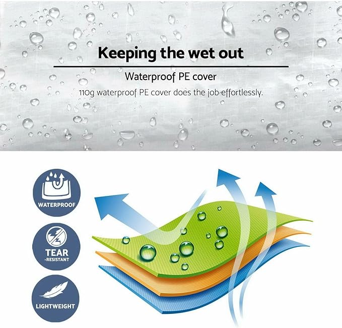 10' X 30' Outdoor Wedding Party Tent Canopy Tent with 5 Removable Sidewalls, Heavy Duty Waterproof Gazebo Patio Shelter for BBQ Camping Party Cater Events