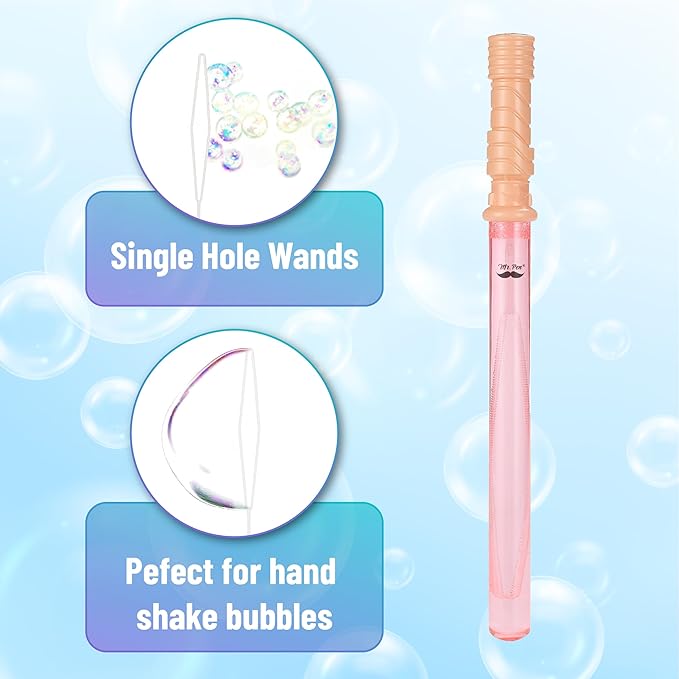 Mr. Pen- Bubble Wands, 2 Pack, 14.3 Inches, Big Bubble Wands, Bubbles Party Favors for Kids, Blowing Bubbles, Bubble Sticks for Kids