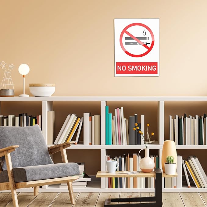 Kigley 30 Pack 8.5 x 11 Acrylic Sign Holder, Wall Mount No Drilling | Clear Wall Display Frame Door with Adhesive Tape, Sign Menu Rack Poster Flyer Holder for Office Home Store Restaurant - Image 6