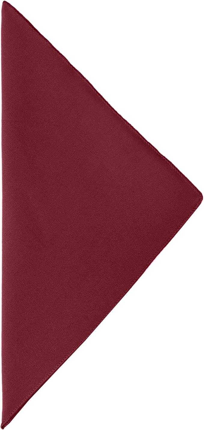 Ultimate Textile 17x17-Inch Cotton-Feel Cloth Napkins, Brick, Set of 36 - Image 2