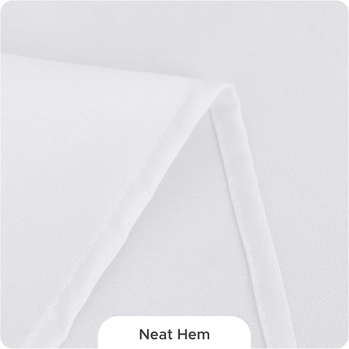 Fitable 10 Pack White Table Cloths 70x120 Inch for 6-8 Ft Rectangle Tables - Image 8