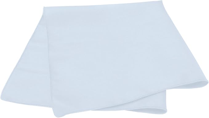 Ultimate Textile 17x17-Inch Polyester Cloth Napkins, Ice Blue, Set of 36 - Image 2