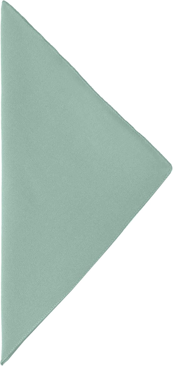 Ultimate Textile 17x17-Inch Cotton-Feel Cloth Napkins, Seamist, Set of 120 | Bulk Case of 10 Dozen, Square, 100% Spun Polyester Fabric, MJS-Spun Construction, Cotton-Like Hand, Machine Washable, Green - Image 2