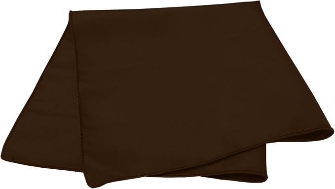 Ultimate Textile 17x17-Inch Polyester Cloth Napkins, Espresso, Set of 36 - Image 2