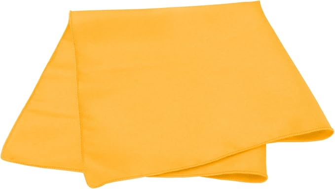 Ultimate Textile 17x17-Inch Polyester Cloth Napkins, Neon Orange, Set of 60 - Image 2