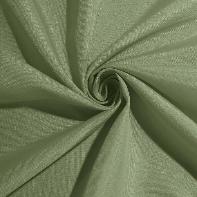 Efavormart Premium Cloth Napkins Set of 50, 20x20 Inch Eucalyptus Sage Green Seamless Dinner Napkins, Washable Linen Table Napkin Cloth with Hemmed Edges for Weddings, Party and Banquet - Image 3